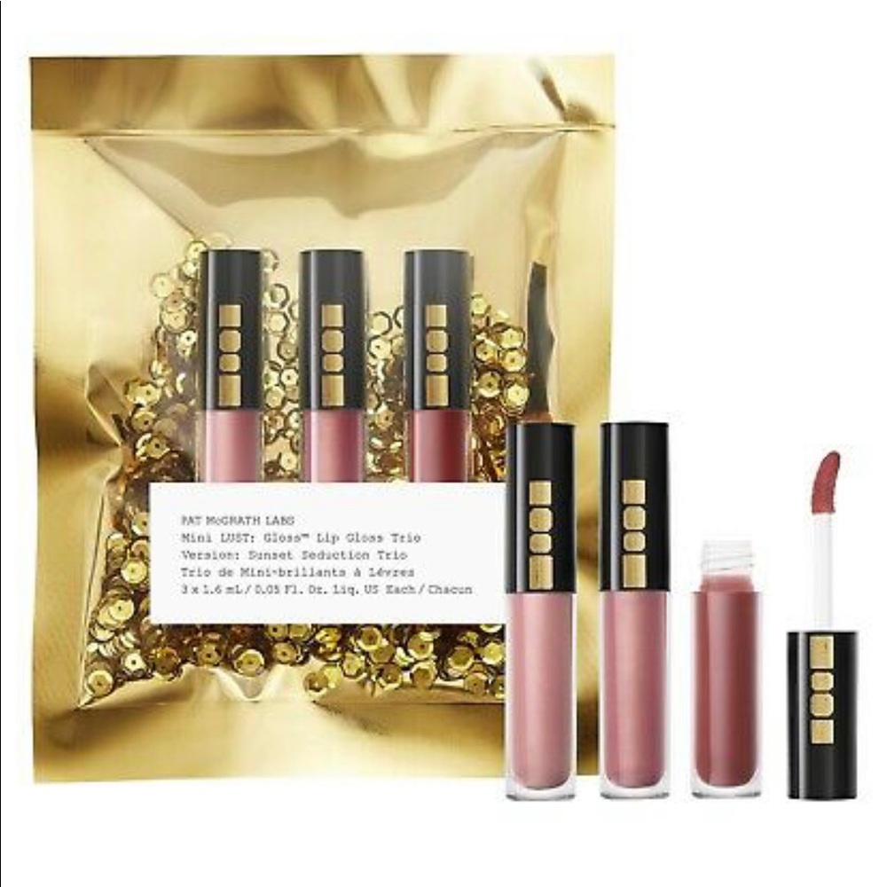Pat McGrath Labs Mini Lust Gloss Trio Sunset Seduction New Sealed